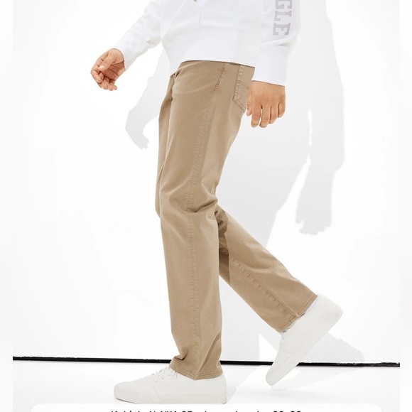 NWOT American Eagle soft twill real good skinny size 29x30 khaki tan beige - Picture 4 of 7
